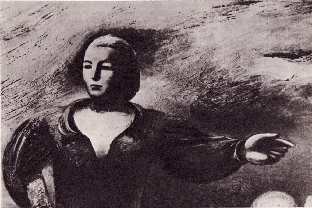 С. Никритин "Старое и новое" (Современники), фрагмент, 1935