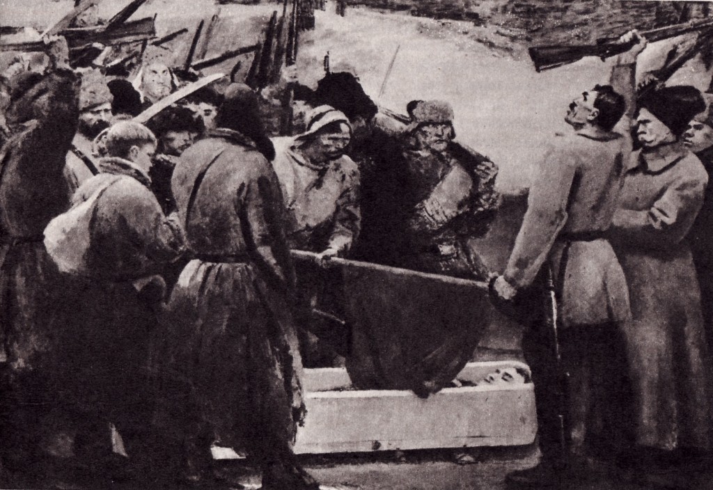 С. Герасимов "Клятва сибирских партизан", 1933