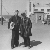 Николай Аввакумов и Георгий Ечеистов, Калмыкия 1940 г.