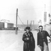 Георгий Ечеистов и Лев Аронов, Калмыкия 1940 г.