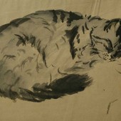 Спящая кошка, 1930-е