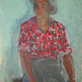 Портрет тракториста. Калмыцкая ССР, 1963