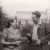 А. Берестова и ее сосед по дому актер МХАТ Коля Остроухов, Пестово 1955