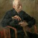 Лев Зевин. Старик с палкой, 1938