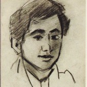 Роберт Рафаилович Фальк. Портрет Льва Зевина, 1923