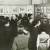 В зале во время открытия первой выставки группы "Тринадцать", 1929